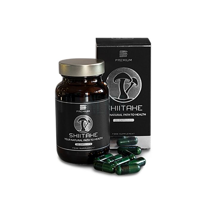 Premium Shiitake Hepatoprotector ◦ capsules for liver health ◦ In italy