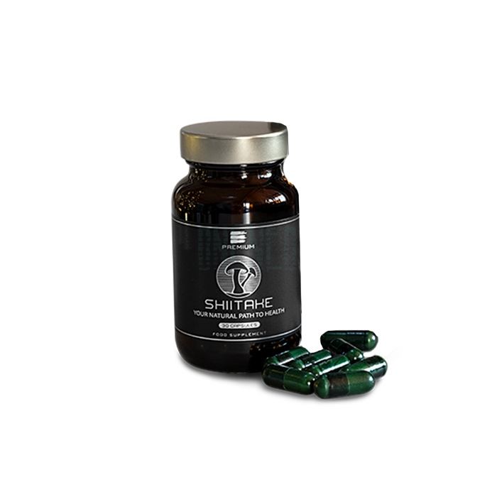 Premium Shiitake Hepatoprotector ◦ capsules for liver health ◦ In italy