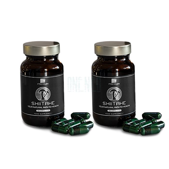 Premium Shiitake Hepatoprotector ◦ capsules for liver health ◦ In italy