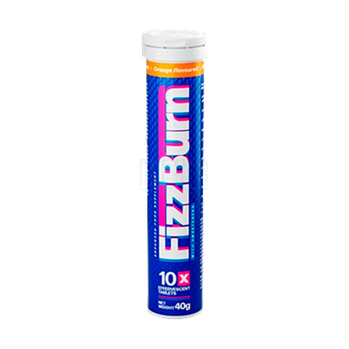 FizzBurn ◦ producto de control de peso ◦ en la terraza